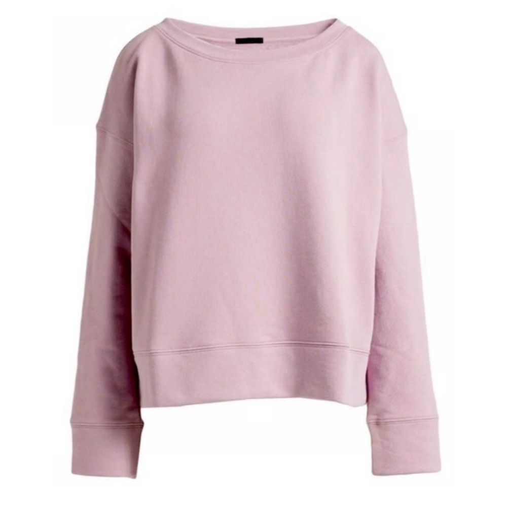 ATM ANTHONY THOMAS MELILLO Boatneck Lilac Sweatshirt